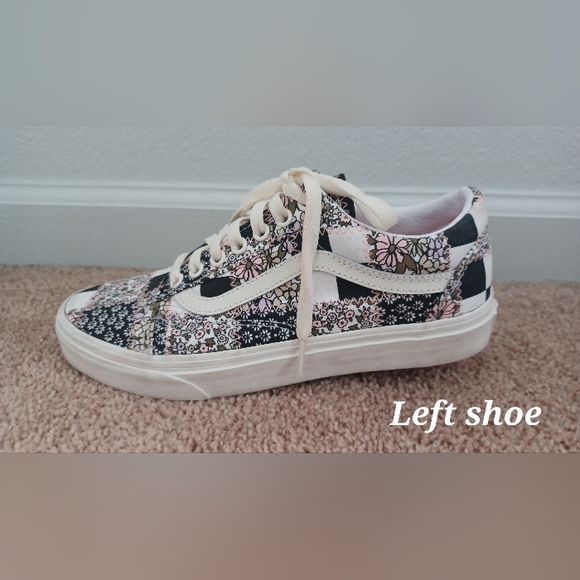 Vans Floral Patchwork Size 8.5 W - Picture 3 of 5